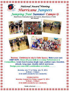 Jumping Fun! Summer Camp 2016 @ Miami Shores Community Center | Miami Shores | Florida | United States